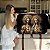Quadro Decorativo Flutuante Religioso Sagrado Coração Jesus e Maria Horizontal - Imagem 1