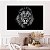 Quadro Decorativo Canvas Leão de Judá Olhos Azuis Horizontal - Imagem 3