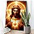 Quadro Decorativo Canvas Religioso Sagrado Coração de Jesus Cristo Vertical - Imagem 4