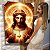 Quadro Decorativo Canvas Religioso Sagrado Coração de Jesus Cristo Vertical - Imagem 6