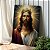 Quadro Decorativo Canvas Religioso Rei Jesus Cristo Vertical - Imagem 4