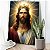 Quadro Decorativo Canvas Religioso Rei Jesus Cristo Vertical - Imagem 2