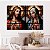 Quadro Decorativo Canvas Religioso Jesus Cristo e Virgem Maria Horizontal - Imagem 5