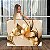 Quadro Decorativo Canvas Floral Abstrato Horizontal - Imagem 1