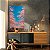 Quadro Decorativo Flutuante Paisagem Cerejeira Rosa Vertical - Imagem 3