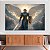 Quadro Decorativo Canvas Religioso Arcanjo Guerreiro Horizontal - Imagem 3