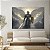 Quadro Decorativo Canvas Religioso Arcanjo Guerreiro Horizontal - Imagem 2