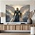 Quadro Decorativo Canvas Religioso Arcanjo Guerreiro Horizontal - Imagem 5