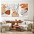 Quadros Decorativos Trio em Flutuante Abstrato Costela de Adão Minimalista - Imagem 5
