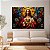 Quadro Decorativo Canvas Religioso Vitral Jesus com Taça Horizontal - Imagem 2