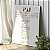 Quadro Decorativo Canvas Oração Pai Nosso Letras Douradas Fundo Branco Vertical - Imagem 3