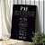 Quadro Decorativo Canvas Oração Pai Nosso Letras Brancas Fundo Preto Vertical - Imagem 1