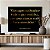 Quadro Decorativo Canvas Religioso Provérbios 16:3 Letras Douradas Horizontal - Imagem 5