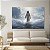 Quadro Decorativo Canvas Jesus Cristo Andando Sobre as Águas Horizontal - Imagem 4