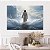 Quadro Decorativo Canvas Jesus Cristo Andando Sobre as Águas Horizontal - Imagem 2
