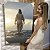 Quadro Decorativo Canvas Jesus Cristo Andando Sobre as Águas Vertical - Imagem 6