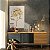 Quadro Decorativo Canvas Flor em Dourado Brilhante Vertical - Imagem 4