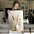 Quadro Decorativo Canvas Vasos com Capim dos Pampas Luxo Vertical - Imagem 6
