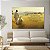 Quadro Decorativo Canvas Jesus Cristo e Cordeiro Josué 1:9 Horizontal - Imagem 4
