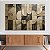Quadro Decorativo Canvas Abstrato Moderno Luxo Horizontal - Imagem 5