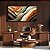 Quadro Decorativo Canvas Abstrato Moderno Colorido Luxo Horizontal - Imagem 3