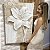 Quadro Decorativo Canvas Floral Abstrato Branco Lírio Vertical - Imagem 6