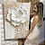 Quadro Decorativo Canvas Floral Abstrato Branco Jasmim Vertical - Imagem 6