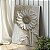 Quadro Decorativo Canvas Floral Abstrato Branco Girassol Vertical - Imagem 4