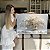 Quadro Decorativo Canvas Árvore da Vida Branco e Dourado Horizontal - Imagem 4