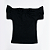 Blusa Minimalista Babadinhos - Preta - Imagem 2