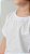 T-Shirt Básica 100% Algodão - Branca - Imagem 3