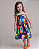 Vestido Azul 100% Algodão - Imagem 2