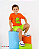 Conjunto T-Shirt + Short Moletinho - Dino - Imagem 3