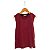Regata Cavada - Vermelho Medcla - Imagem 1
