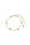 Pulseira Delicada com Gotas Lisas Ouro - Imagem 1