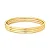 Trio de Braceletes Lisos Ouro - Imagem 1