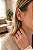 Brinco Ear Cuff Três Corações Vazados Prata - Imagem 2