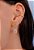 Piercing Chave com Zircônia Ouro - Imagem 2