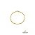 Pulseira Cordão Baiano Fino Aço Dourado - Imagem 1
