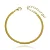 Pulseira Malha Serpente 3mm Ouro - Imagem 1