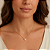Colar Ponto de Luz Crav. Inglesa Ouro - Imagem 2