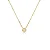 Colar Ponto de Luz Crav. Inglesa Ouro - Imagem 1
