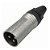 Conector XLR Macho WC 1013 ML BK NI - Wireconex - Imagem 1