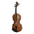Violino 4/4 Dominante Especial Fosco com Arco e Case - Imagem 3