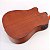 Violão Elétrico Folk Cutaway Strinberg SD200C MGS Black Series Mahogany Satin Fosco - Imagem 6