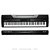 Piano Digital Kurzweil KA70 88 Teclas Preto - Stage Piano com efeitos - Imagem 2