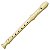 Kit 5 Flautas Soprano Barroca Yamaha YRS24B C (Dó) - Imagem 3