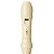 Kit 5 Flautas Soprano Barroca Yamaha YRS24B C (Dó) - Imagem 4