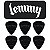 Caixa 6 Palhetas Nylon 1.14MM Lemmy Kilmister Motorhead - Dunlop - Imagem 3