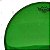 Pele Colortone Verde 16" Emperor Transparente BE-0316-CT-GN - Remo - Imagem 4